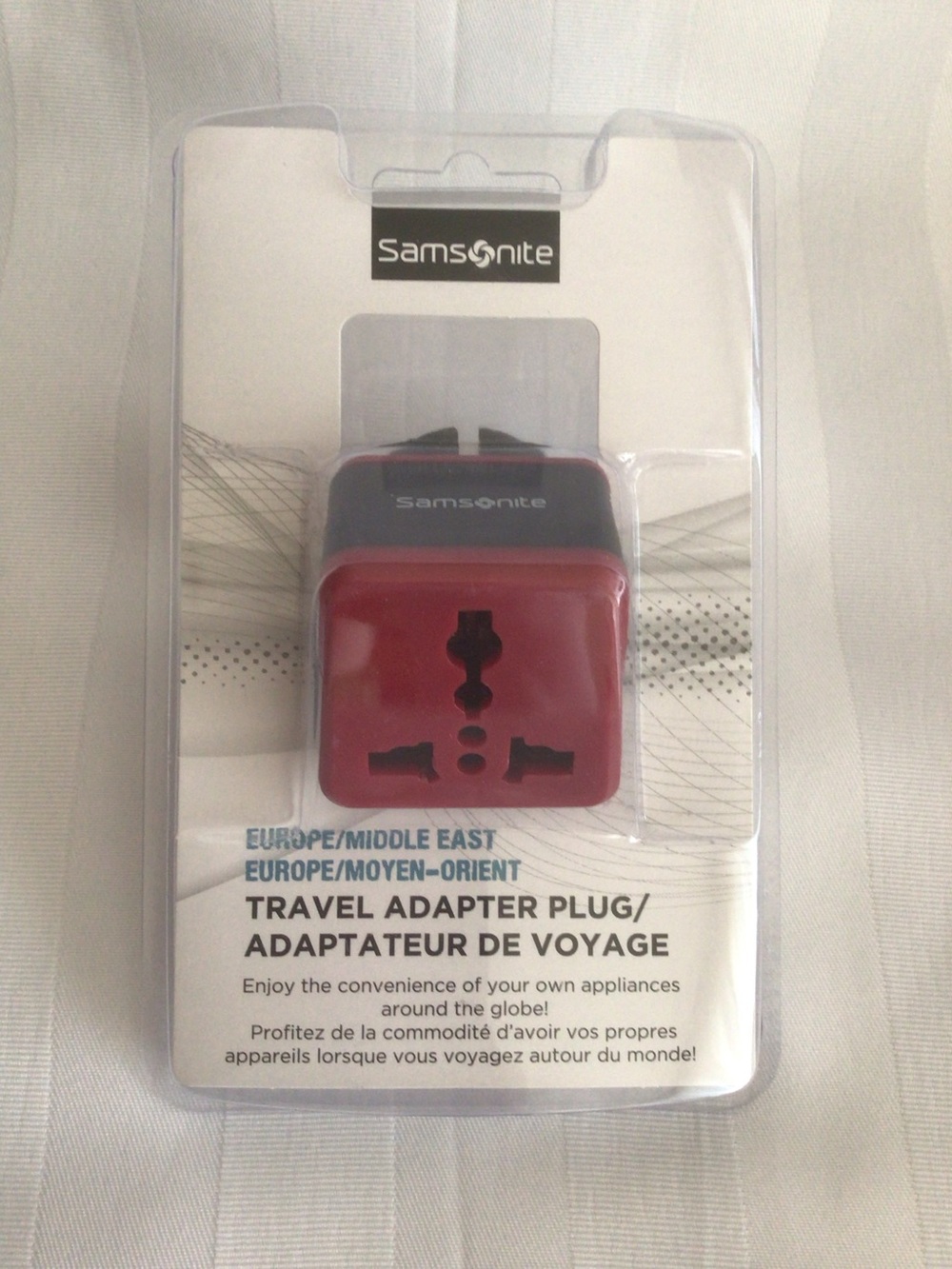 Samsonite Travel Adapter Plug - Europe / Middle East